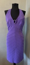 Bernshaw Purple Halterneck  evening/party Dress Size 10