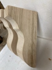 Pair solid handmade oak - pair,