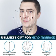 Electric Scalp Head Massager