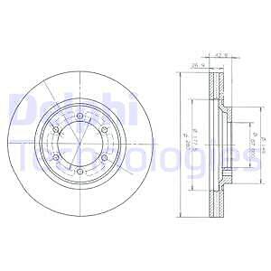 New brake disc - disc, for