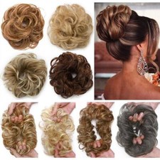 Elastic as real Bun Curly