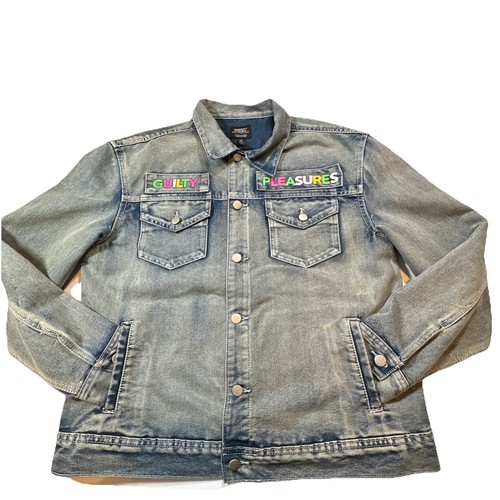 Wesc denim jacket unisex - denim,