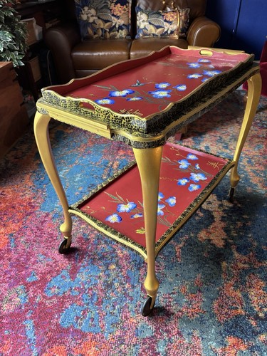 Hand painted upcycled - hand, painted,