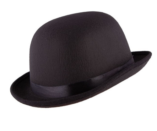 Men bowler hat black - hat,