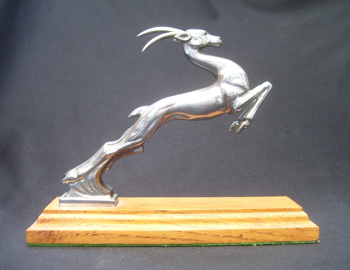 Vintage 1930s jumping gazelle - vintage,