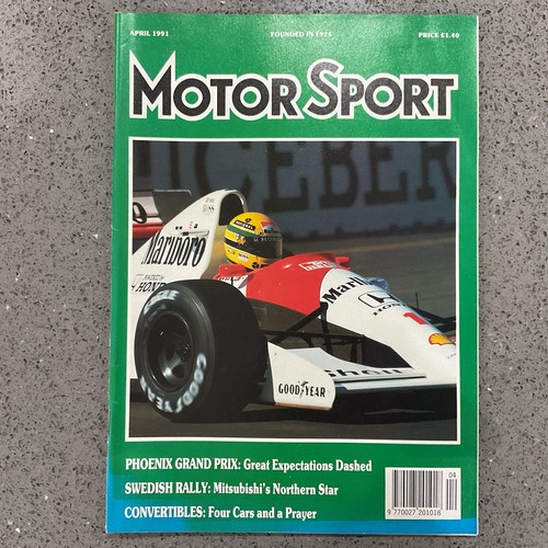 Motor sport magazine april - magazine,