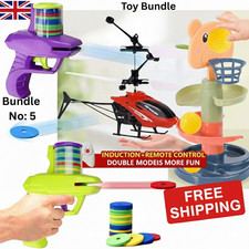 Mini RC Helicopter & Kids Toys Set: Gesture, Flashing Light, Montessori Fun