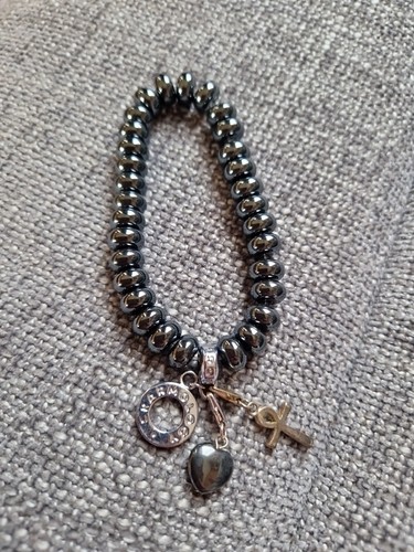 Charmology grey hematite ball - charmology,