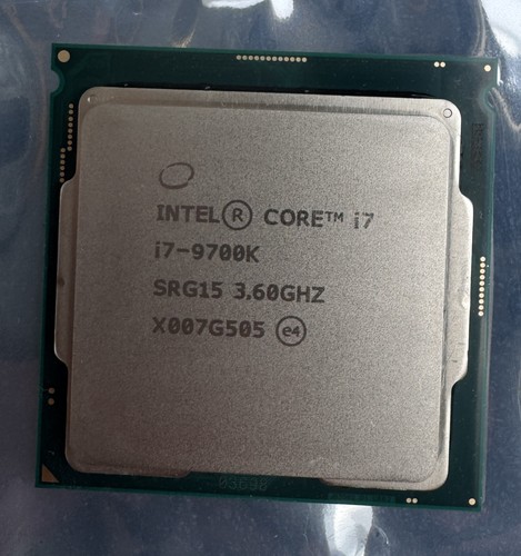 Intel core 9700k 6ghz - core, 3.6ghz