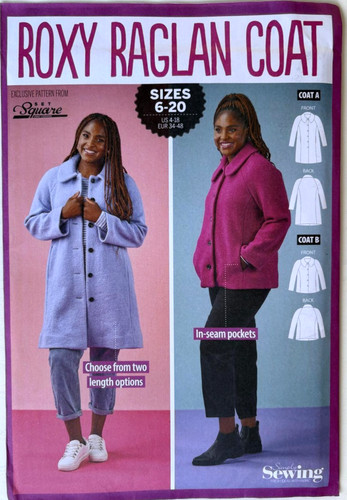 Simply sewing roxy raglan coat - sewing,
