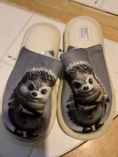Hedgehog Motif Slippers Size 4
