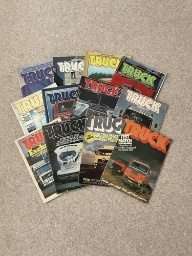 Truck magazine 1977 - (12, issues