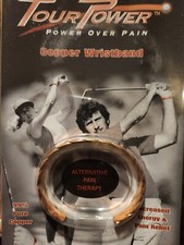 Tour Power Copper Wristband for Pain Relief * Sale Price $10.50