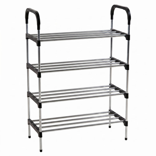 Metal shoe rack storage - metal,