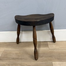 Antique Wooden Spinning Stool