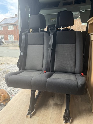 Nearly new ford transit double - new,