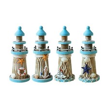 Wooden Lighthouse Ornament