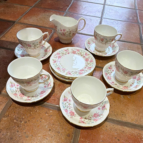 Colclough bone china floral - bone,