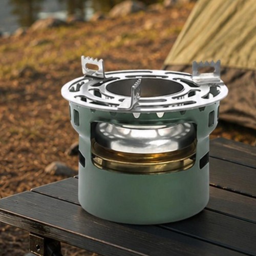 Camping alcohol stove aluminum - alcohol,