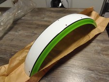 BRAND NEW steel Kawasaki  Classic Front Mudguard  Anton Mang / Kork Ballington