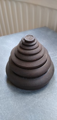 Vintage cast iron graduated - cast,
