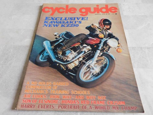 1976 cycle guide - guide, kawasaki