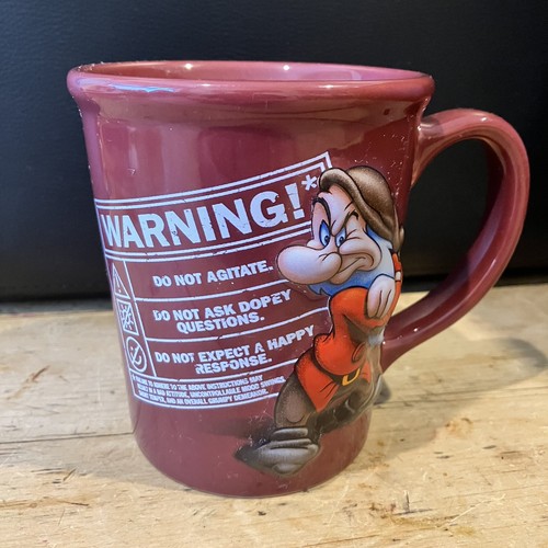 Mug disney burgundy red - burgundy,