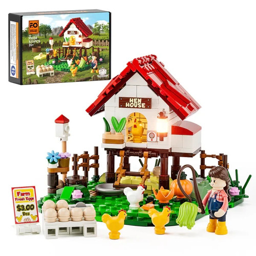 Funwhole the hen house - house, pcs