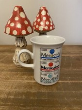 Merocets Throat Lozenges My Vintage Advertising 4” Cup Merocaine Merothol Rare