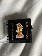 Haven Holiday Tiger Pin Badge