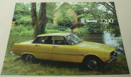 Brochure rover 2200 8 - rover,
