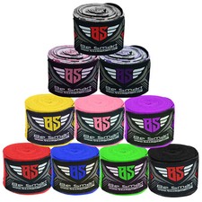 KIDS JUNIOR MUAY THAI KICKBOXING BOXING MMA HAND WRAPS 2.5m