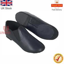 SLIP ON JAAZ LEATHER GOR DANCE GIRL SPLIT SOLE RUBBER SOLE HANDMADE NEOPRENE 02 