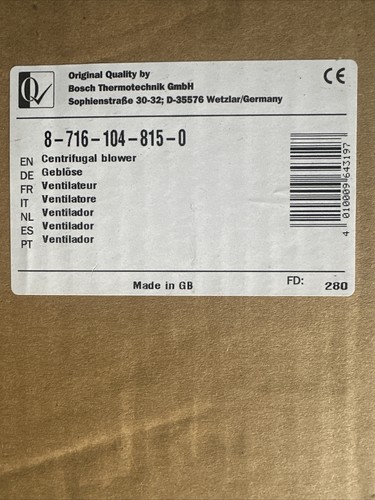 Worcester 2 fan assy - si,