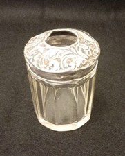 Silver Topped Cut Glass Vanity