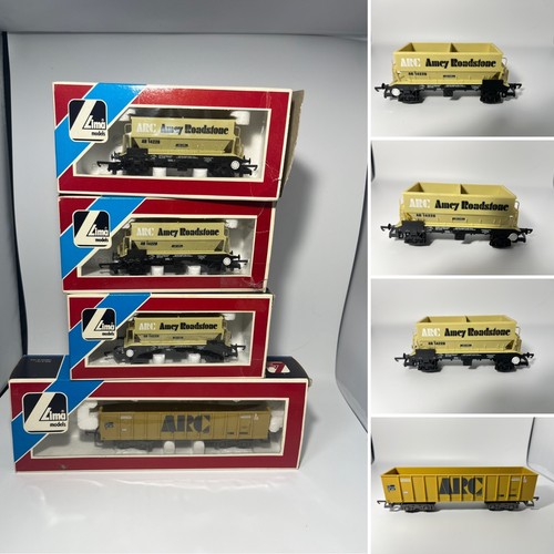 Four boxed lima arc - arc, wagons