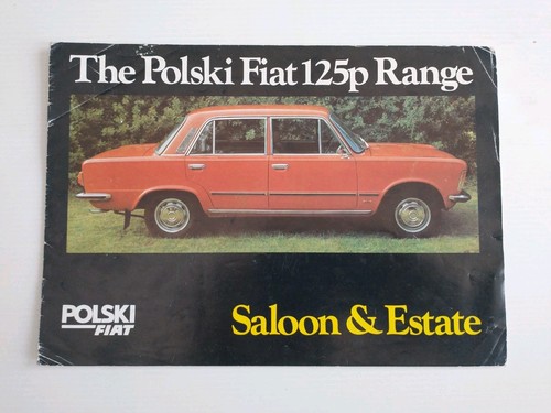 Polski fiat 125p saloon - polski,