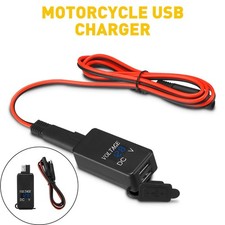 QC3.0 Dual USB Port Motorcycle Motorbike Charger Power Adapter Socket Waterproof