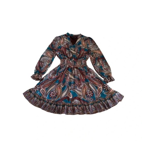 Tenki paisley skater dress - skater,