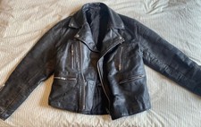 Vintage kett leather motorbike