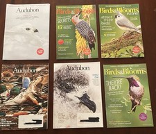 Lot 6 Magazines Birds & Blooms