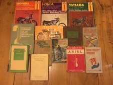 Job Lot Of Haynes Manuals And Other Motor Cycle Workshop Books