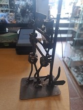 Nuts and Bolts Metal figureen, Lovers  couple Metal figure. man/ woman Handmade
