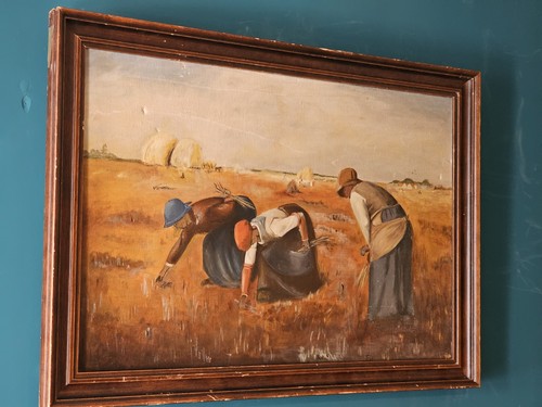 Framed oil painting - (mp50),