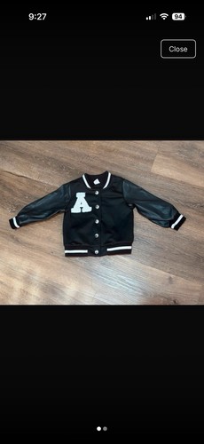 Black baby boy - black, jacket