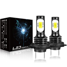 FOR HYUNDAI IONIQ 2016+ 2x H7 Kit Car LED Headlight Bulbs PURE WHITE 6000K