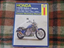 ⭐HONDA V45/V65 V45 V65 SABRE VF750 VF1100 VF700 MAGNA HAYNES MANUAL 1982- 1988 ⭐