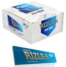 RIZLA BLUE SLIM KING SIZE Rolling Papers Genuine Smoking Cigarette Original