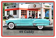 Vintage Style Metal Sign 1949