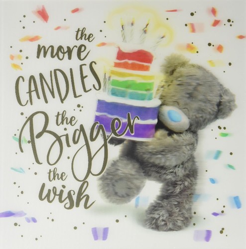 You the more candles - me,